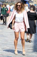 MYLEENE KLASS in Shorts Out in London 06/06/2016