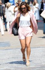 MYLEENE KLASS in Shorts Out in London 06/06/2016