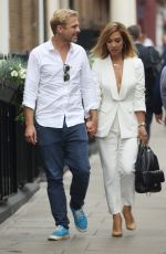 MYLEENE KLASS Out for Lunch in London 06/23/2016