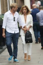 MYLEENE KLASS Out for Lunch in London 06/23/2016