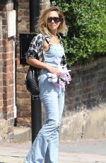 MYLEENE KLASS Out in North London 06/17/2016
