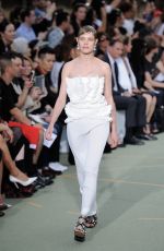 NATALIA VODIANOVA at Gvenchy Fashion Show in Paris 06/24/2016