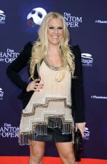 NATALIE HORLE at Phantom Der Oper Premiere in Oberhausen