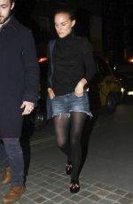 NATALIE PORTMAN at Chiltern Firehouse in London 06/25/2016