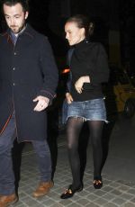 NATALIE PORTMAN at Chiltern Firehouse in London 06/25/2016
