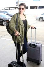 NEVE CAMPBELL at LAX Airport in Los Angeles 06/15/2016