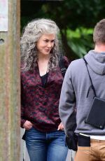 NICOLE KIDMAN on the Set of 