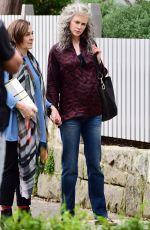 NICOLE KIDMAN on the Set of 