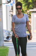 NICOLE MURPHY Out with Her Dog in Beverly Hills 06/24/2016