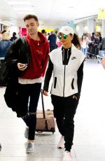 NICOLE SCHERZINGER at Heathrow Airport in London 06/08/2016