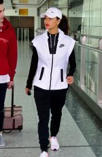 NICOLE SCHERZINGER at Heathrow Airport in London 06/08/2016