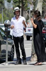 NIKKI REED and Ian Somerhalder Out in Woodland Hills 06/24/2016
