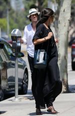 NIKKI REED and Ian Somerhalder Out in Woodland Hills 06/24/2016