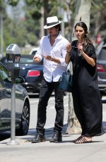 NIKKI REED and Ian Somerhalder Out in Woodland Hills 06/24/2016