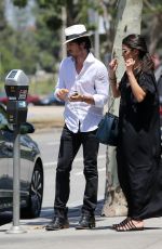 NIKKI REED and Ian Somerhalder Out in Woodland Hills 06/24/2016