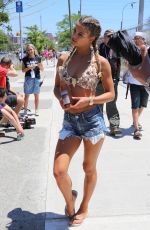NINA AGDAL at 34th Annual Mermaid Parade in Coney Island 06/18/2016