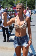 NINA AGDAL at 34th Annual Mermaid Parade in Coney Island 06/18/2016