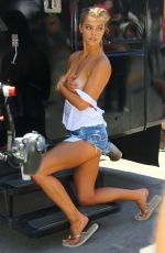 NINA AGDAL at 34th Annual Mermaid Parade in Coney Island 06/18/2016