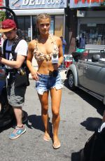 NINA AGDAL at 34th Annual Mermaid Parade in Coney Island 06/18/2016