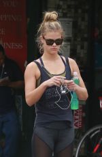 NINA AGDAL Out and About in New York 06/13/2016