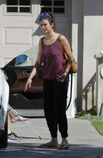 NINA DOBREV Out and About in Santa Monica 06/06/2016
