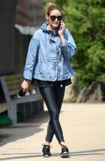 OLIVIA PALERMO Heading to a Gym in Brooklyn 05/31/2016