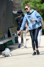 OLIVIA PALERMO Heading to a Gym in Brooklyn 05/31/2016