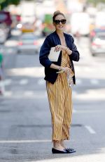 OLIVIA PALERMO Out in New York 06/02/2016