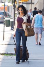 PADMA LAKSHMI  Out and About in New York 06/19/2016