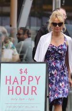 PAMELA ANDERSON Out Shopping in Santa Monica 06/23/2016