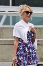 PAMELA ANDERSON Out Shopping in Santa Monica 06/23/2016