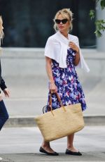 PAMELA ANDERSON Out Shopping in Santa Monica 06/23/2016