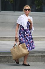 PAMELA ANDERSON Out Shopping in Santa Monica 06/23/2016