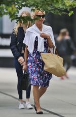 PAMELA ANDERSON Out Shopping in Santa Monica 06/23/2016