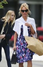 PAMELA ANDERSON Out Shopping in Santa Monica 06/23/2016