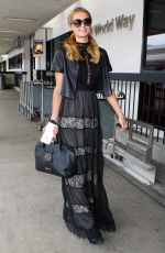 PARIS HILTON at LAX Airport in Los Angeles 06/06/2016