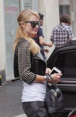 PARIS HILTON Out Shopping in Milan 06/16/2016