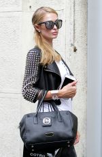 PARIS HILTON Out Shopping in Milan 06/16/2016