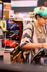 PARIS JACKSON Taking a Smoke Break with a Friend in Los Angeles 06/24/2016