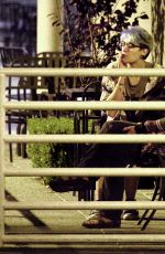 PARIS JACKSON Taking a Smoke Break with a Friend in Los Angeles 06/24/2016