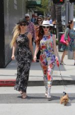 PHOEBE PRICE and ANA BRAGA at Il Pastaio in Beverly Hills 06/10/2016