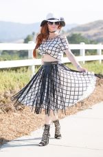 PHOEBE PRICE at Gates Canyon Park in Calabasas 06/09/2016