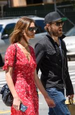 PHOEBE TONKIN and Paul Wesley Out in East Village 06/09/2016