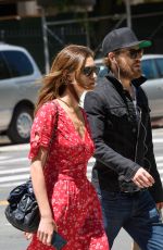 PHOEBE TONKIN and Paul Wesley Out in East Village 06/09/2016