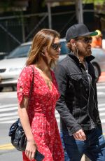 PHOEBE TONKIN and Paul Wesley Out in East Village 06/09/2016
