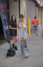 PIA MIA PEREZ at AOL Studios in New York 06/15/2016