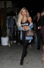PIA MIA PEREZ at Nice Guy in West Hollywood 06/09/2016