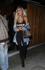 PIA MIA PEREZ at Nice Guy in West Hollywood 06/09/2016