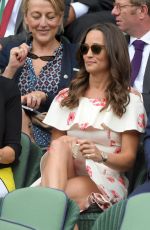 PIPPA MIDDLETON at Day One of Championships in Wimbledon 06/27/2016