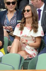 PIPPA MIDDLETON at Day One of Championships in Wimbledon 06/27/2016